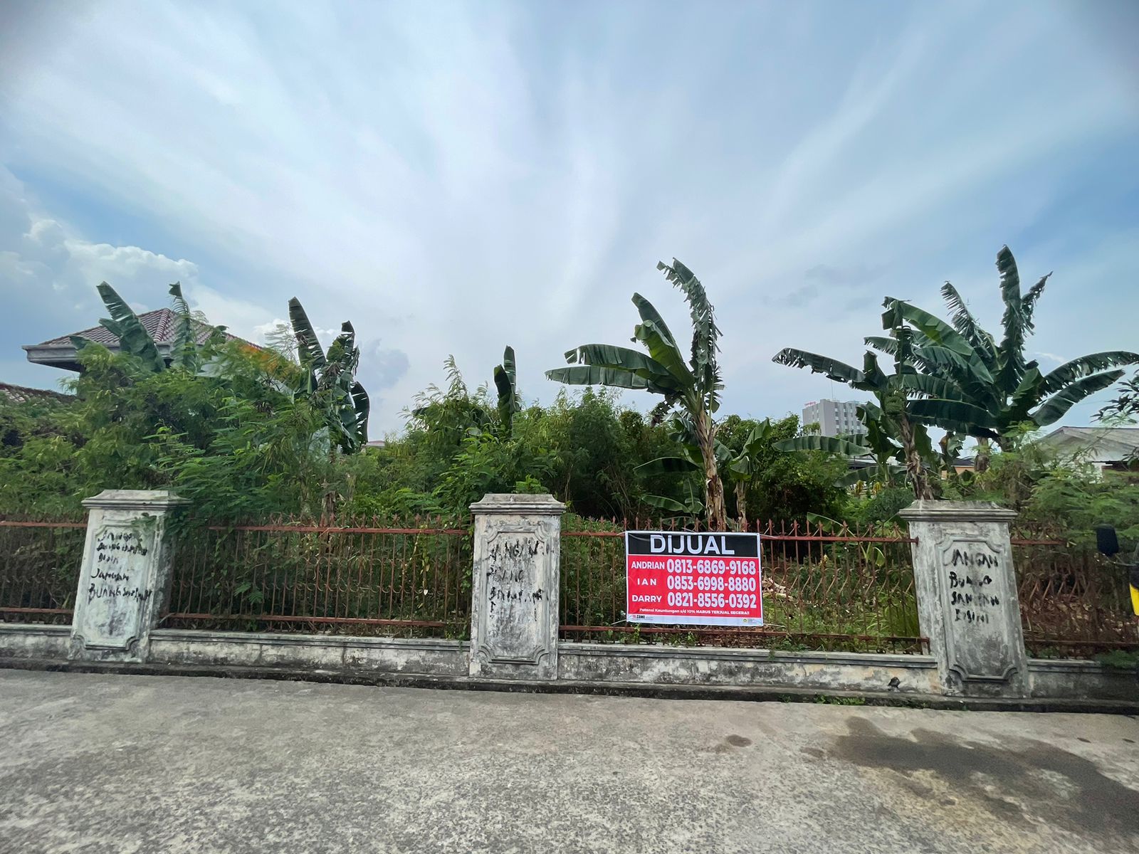Dijual Tanah Siap Bangun di Sudirman Jl. Letnan Hadin km 3,5 Palembang