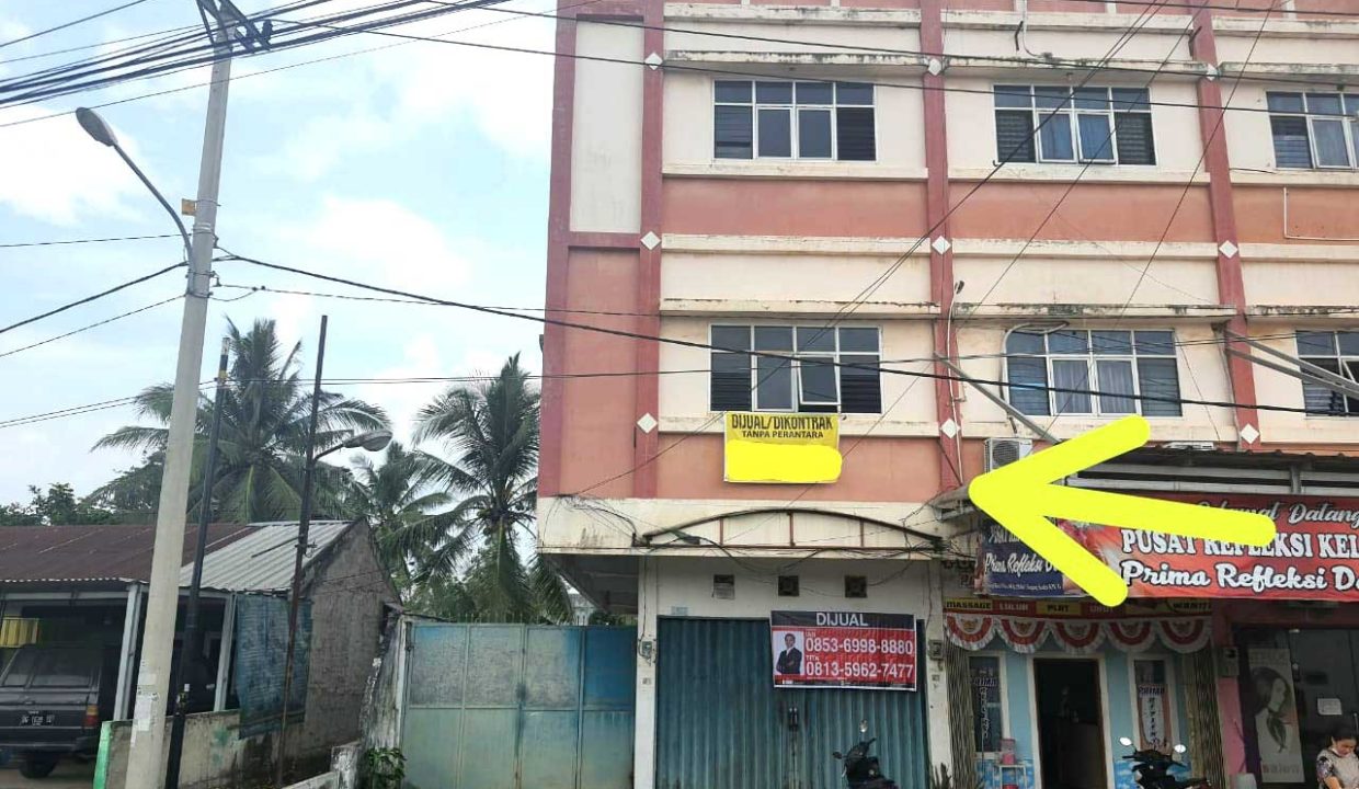 DIJUAL RUKO KM 12 JALAN UTAMA PALEMBANG JAMBI (0,7)