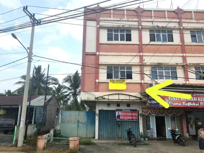 DIJUAL RUKO SIMPANG KADES KM 12 PALEMBANG – JAMBI