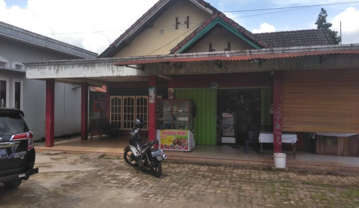 DIJUAL RUMAH PLUS BEDENG 3 PINTU DAN KIOS DI JL PDAM GANDAUS PALEMBANG (1)