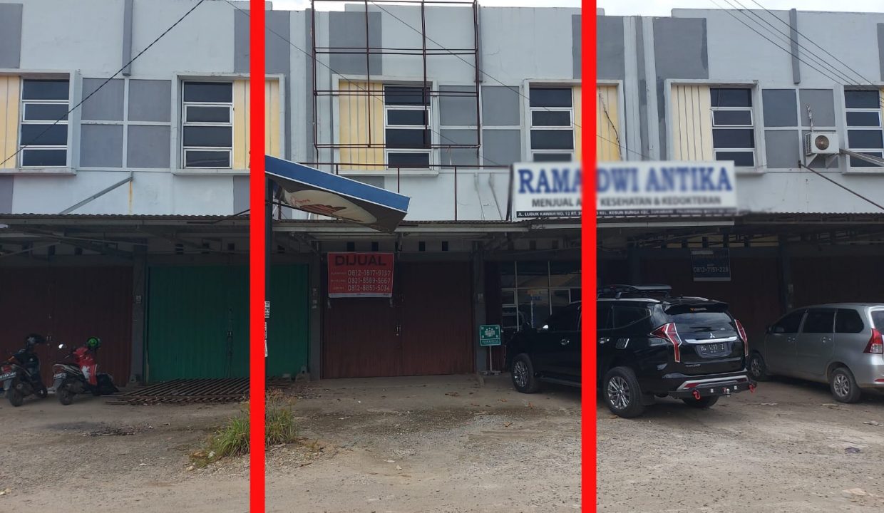 Dijual Ruko 2 Lantai di Jl. Lubuk Kawah Kebon Bunga Sukarami Palembang (1)