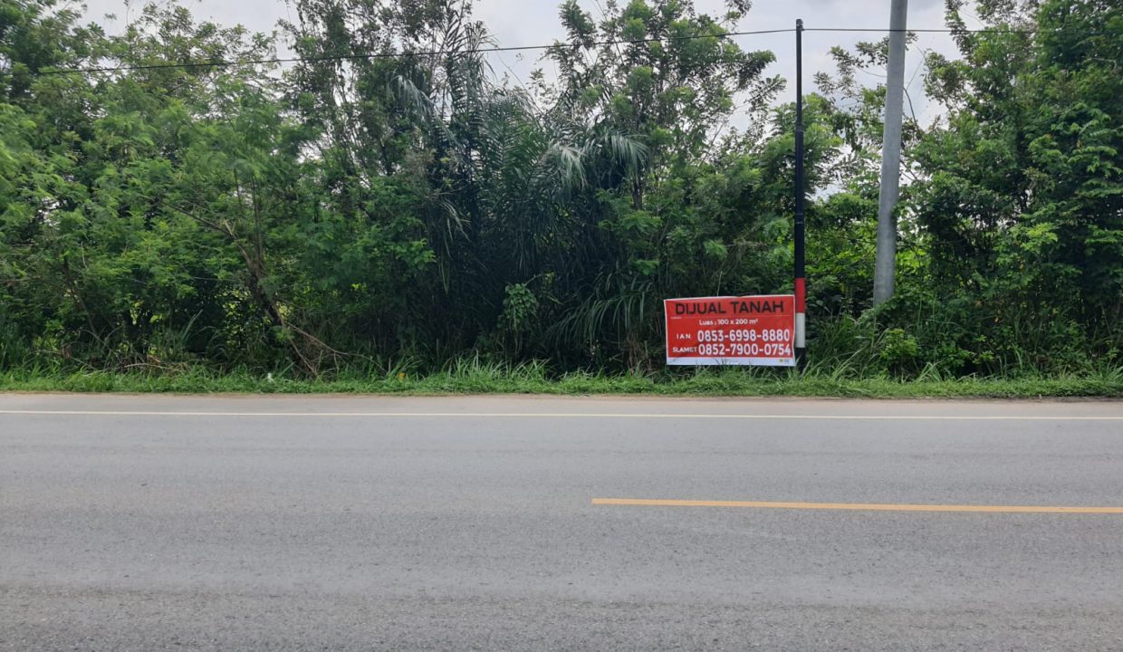 Dijual Tanah 2 Hektar Jln Sriwijaya Raya (1)