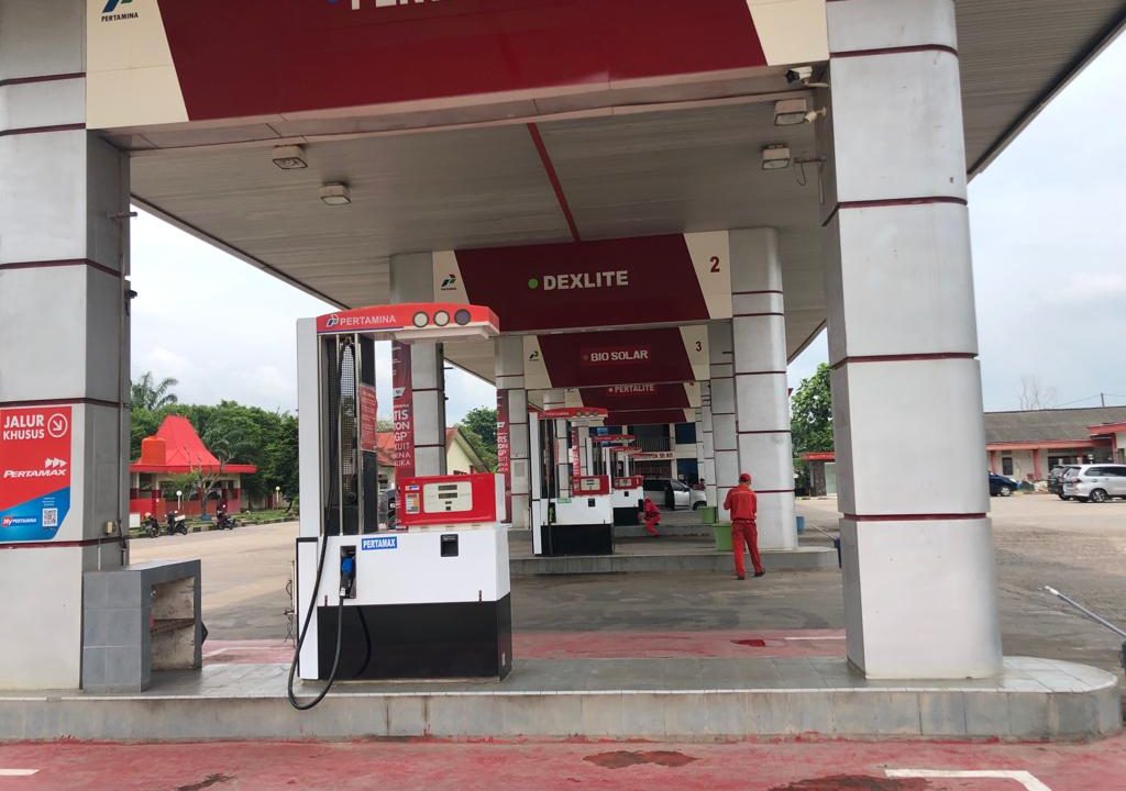 Dijual SPBU lokasi strategis sebelah UNSRI Indralaya Ogan ilir (0,7)