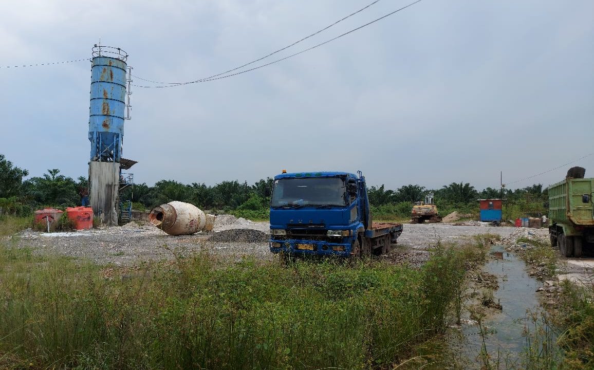 Disewakan 3 Lahan Kosong siap Pakai di Komplek Pergudangan Jl Bumi Mas Km 12 Palembang (8)