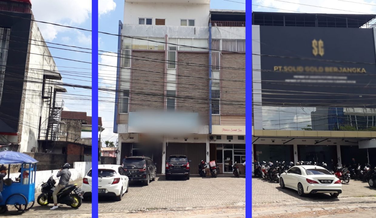 Dijual 2 Unit Ruko Gandeng Plong Jalan Sumpah Pemuda Kampus Palembang (1)