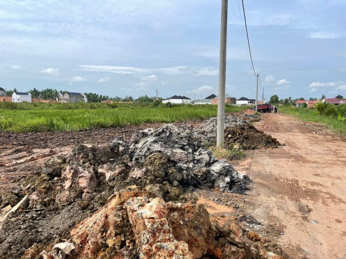 Dijual Tanah 2,7 Hektare Jalan Tanjung Barangan Bukit Baru Palembang