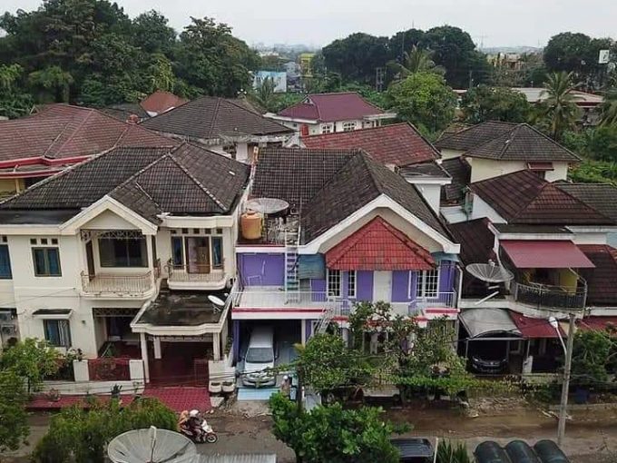Dijual Rumah Plus Tempat Kos Kosan Komplek Permata Biru Jalan Ahmad Yani Plaju