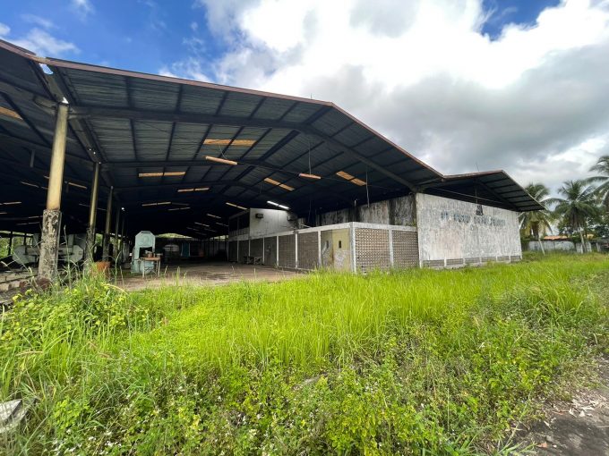Dijual Tanah Eks Pabrik Kayu Jalan Raya Palembang Betung