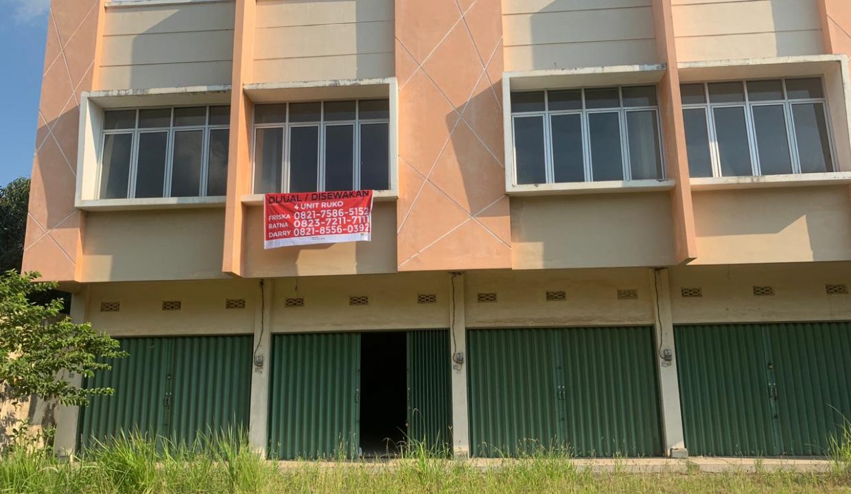 DIjual Ruko 4 Unit Jalan Sako BAru (4)