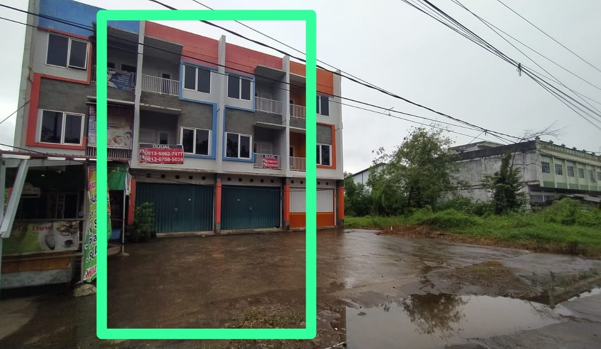 Dijual 2 Ruko Persis depan Terminal Alang Alang Lebar (2)