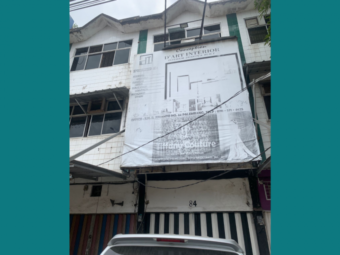 Dijual Ruko Siap Pakai Jalan R Soekamto Palembang