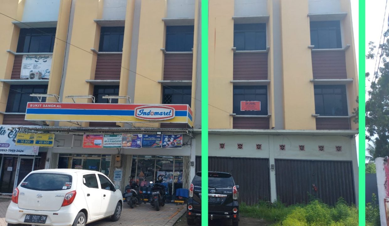 Dijual Ruko 2 unit Gandeng Plong, di Jln Abdul Rozak Kalidoni Palembang (1)