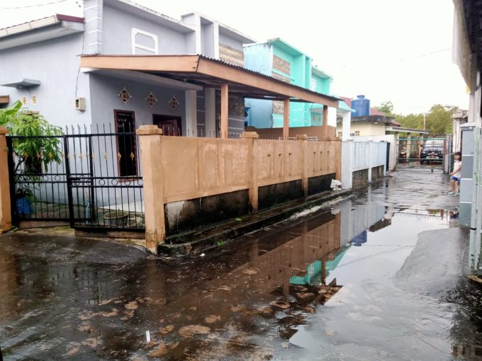 Dijual Rumah Bonus Kolam ikan Sukarami Palembang