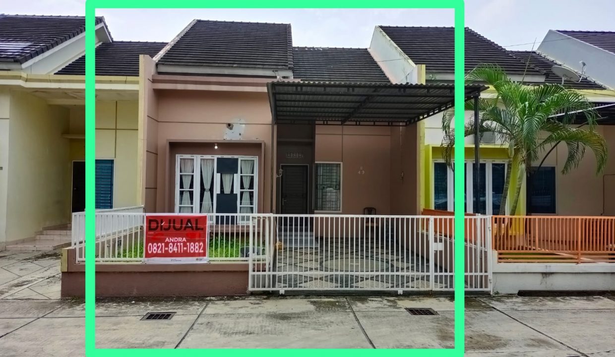 Dijual Rumah Jl. Letkol Adrianz KM 6 Palembang (1)