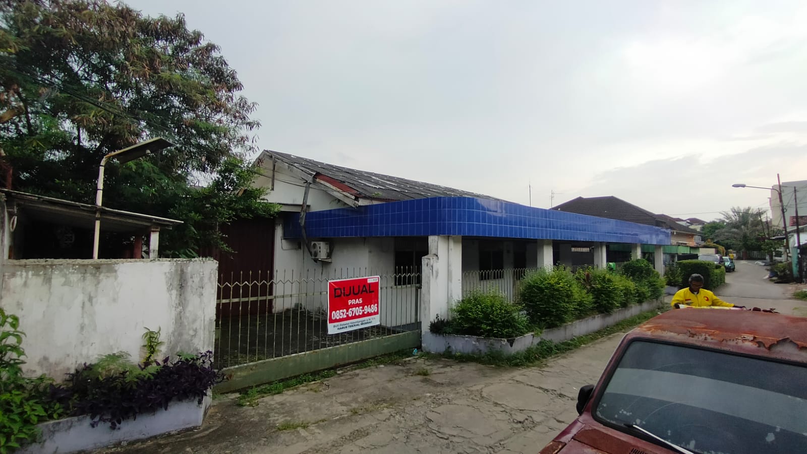 Dijual Rumah Kantor dan Gudang di Jalan Kopral Umar Said Palembang