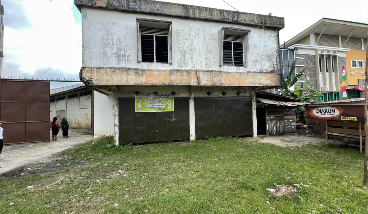 Disewakan gudang Jl perintis kemerdekaan palembang (1)