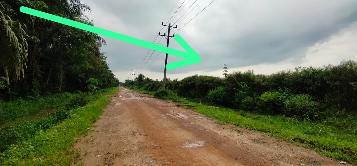 Dijual tanah Jl sukamakmur air batu Banyuasin Palembang (3)