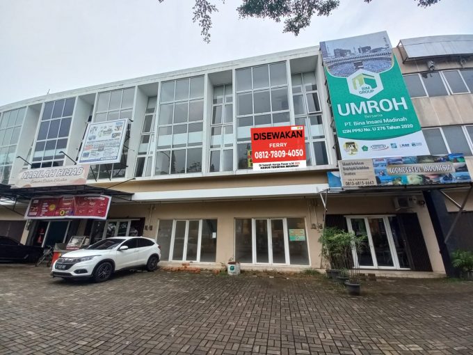 Disewakan 1 Unit Ruko Komplek Pertokoan Springhill Alang Alang Lebar Palembang