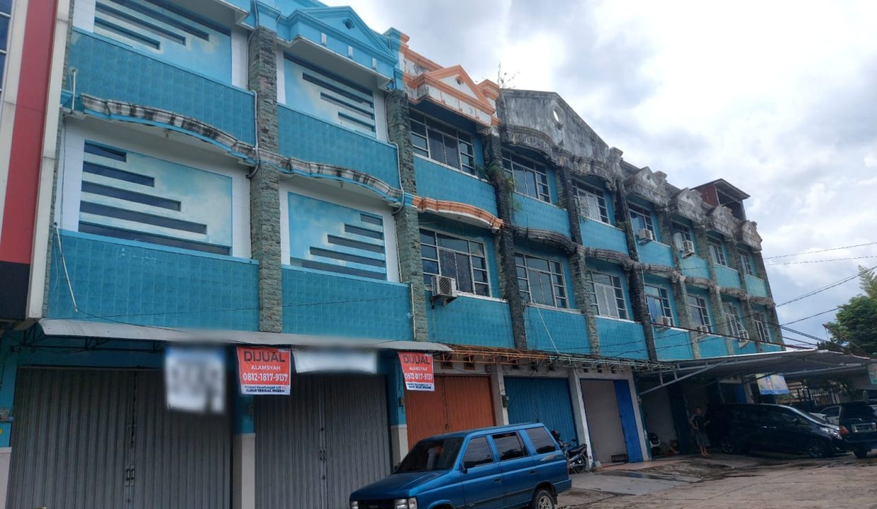 Di jual 2 Unit Ruko Cantik di Jalan Abdul Rozak Palembang (0,9)