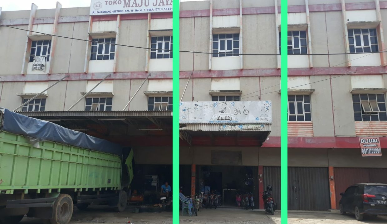Dijual Ruko di KM 16 Lintas Palembang (1)