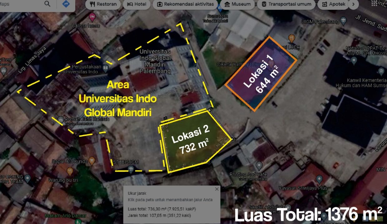 Dijual Rumah Bonus RUmah Lokasi Strategis dekat UIGM Palembang (0,68)