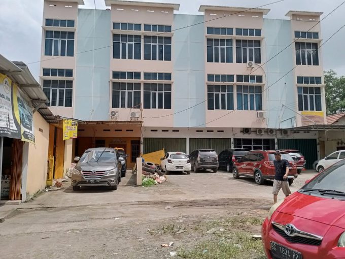 Dijual Ruko 2 Unit Gandeng Jalan Letjen Harun Sohar seberang Asrama Haji Palembang