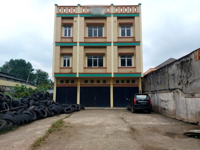 Dijual Ruko 3 Unit Gandeng Jalan Letjen Harun Sohar Palembang