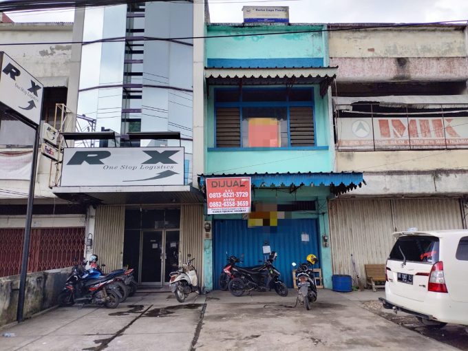 DIJUAL RUKO 2,5 LANTAI JALAN JENDRAL SUDIRMAN PALEMBANG