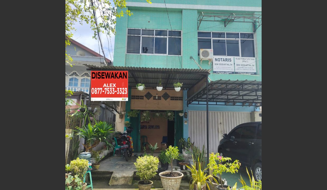 DISEWAKAN Ruko Lokasi Strategis Jln M. Isa (0,1)