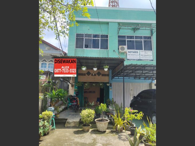 Disewakan Ruko Strategis Jalan M Isa Palembang