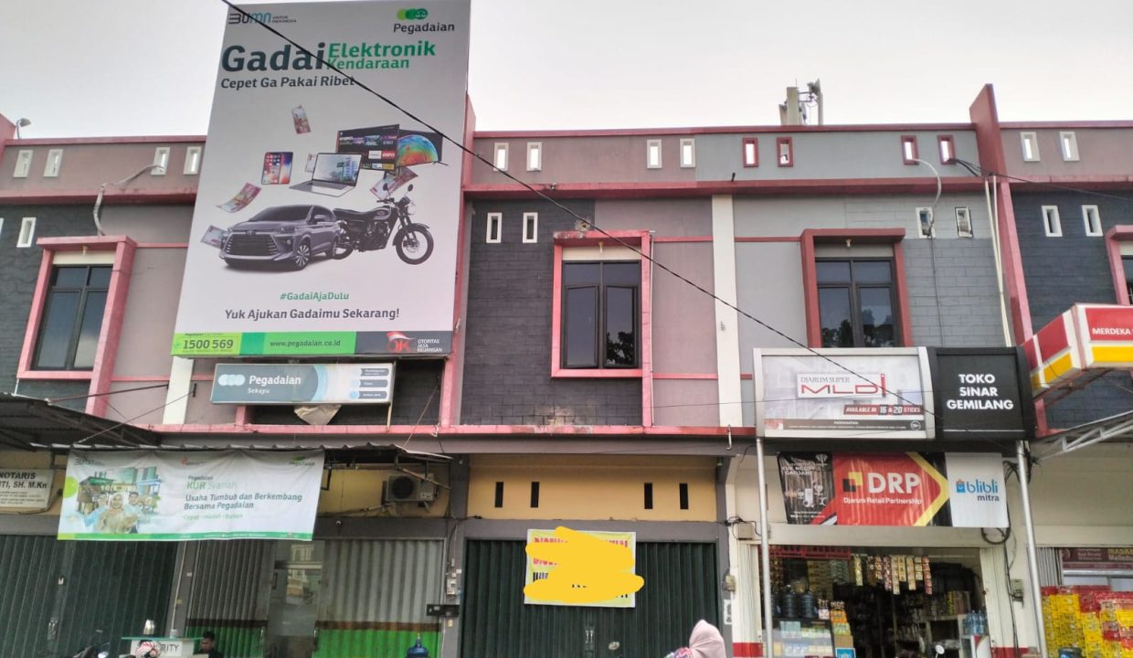 Dijual Ruko 2 Lantai Jl. Kolonel Wahid Udin (1)