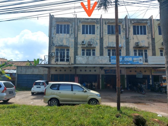 Disewakan Ruko Kenten City di Jalan Residen H Najamuddin Talang Buluh Palembang