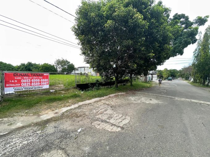 DIJUAL TANAH KOMPLEK KEDAMAIAN RESIDEN ABDUL ROZAK PALEMBANG (0,6)