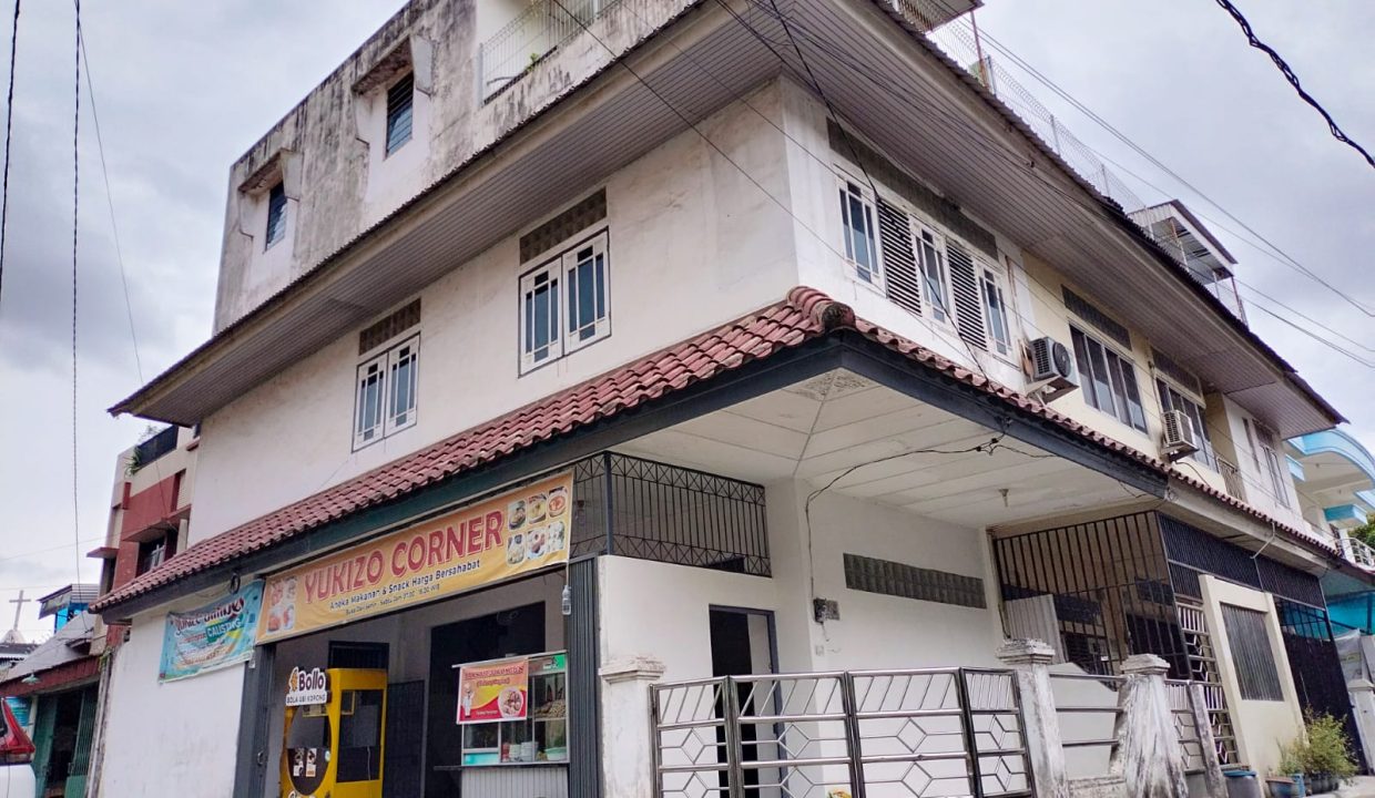Dijual Rumah + Tempat Usaha, Posisi Hook, Strategis, dekat Pasar Cinde, Palemban (1)