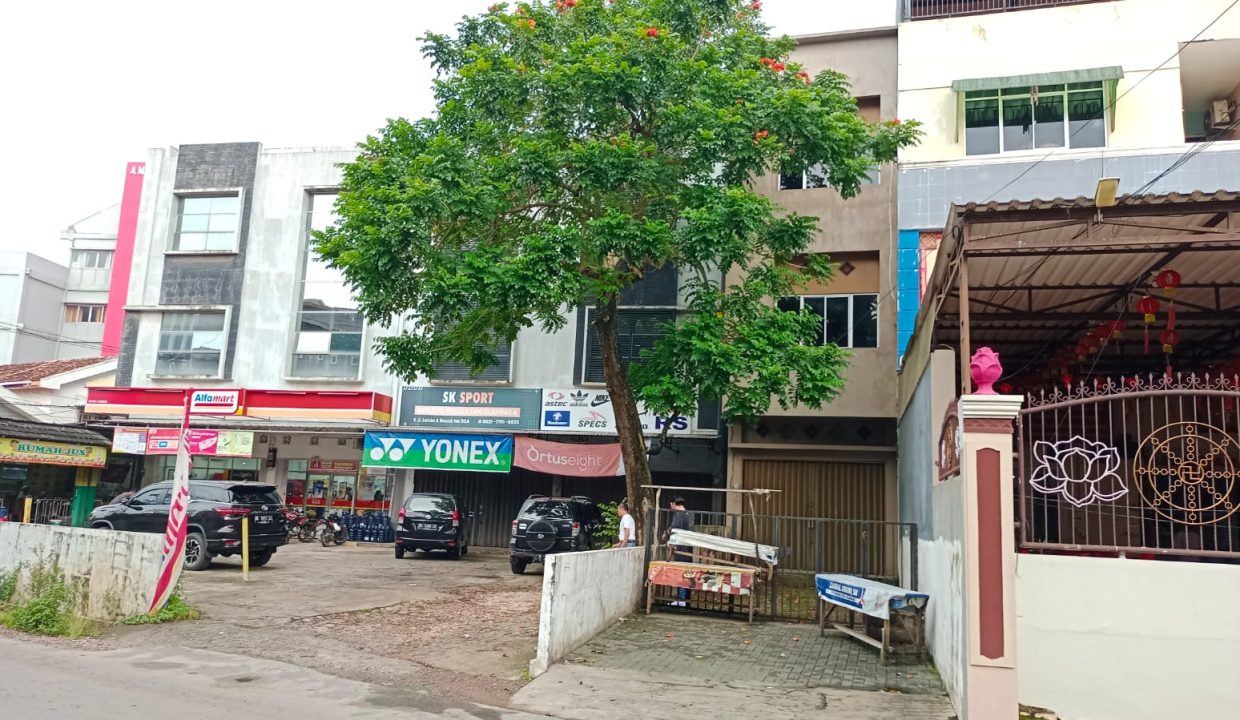 Disewakan Ruko 2 Pintu di Jalan Letda A Rozak Palembang (1)