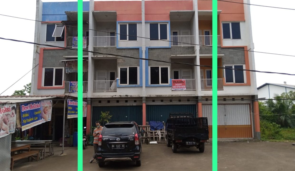 Dijual 2 unit Ruko di depan Terminal Alang Alang Lebar Palembang (0,8)