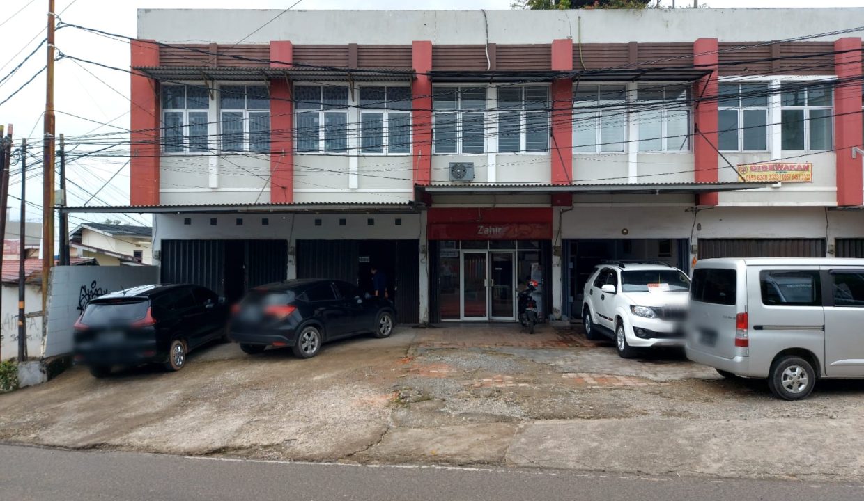 Dijual Ruko Gandeng 2 Unit di Jalan Saptamarga Palembang (1,2)
