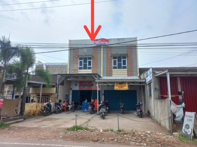 Dijual Ruko Siap Pakai Jalan Pangeran Ayin Kenten Palembang