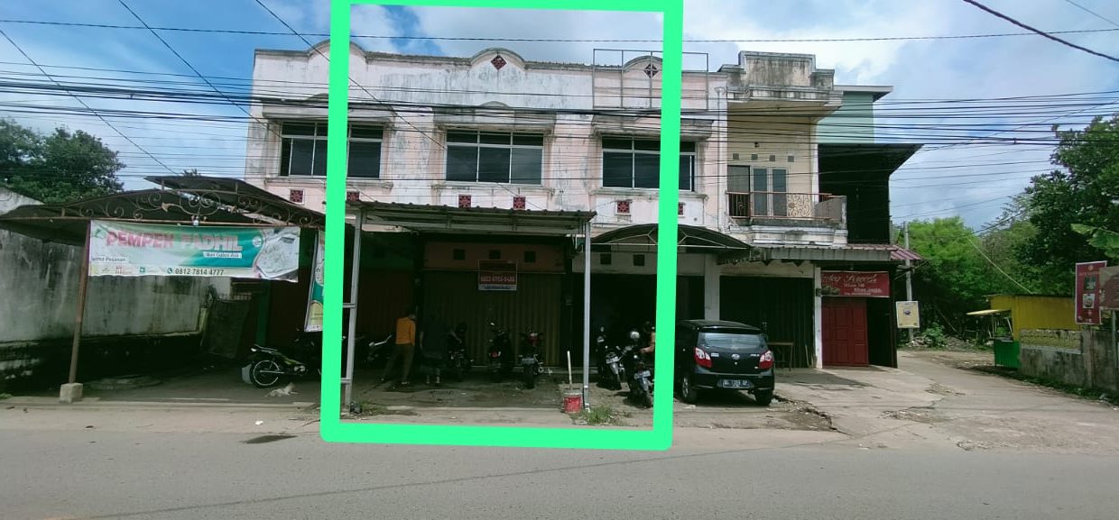 Disewakan Ruko bagus 2,5 Lantai, Terawat, Di jalan kebun bunga Sukarami Palembang (1)