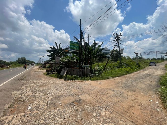 DIJUAL TANAH JALAN GUBERNUR H BASTARI JAKABARING PALEMBANG
