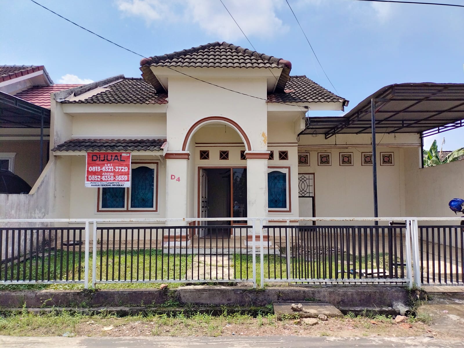 Dijual Cepat Rumah terawat Komplek Kencana Damai Sako Palembang
