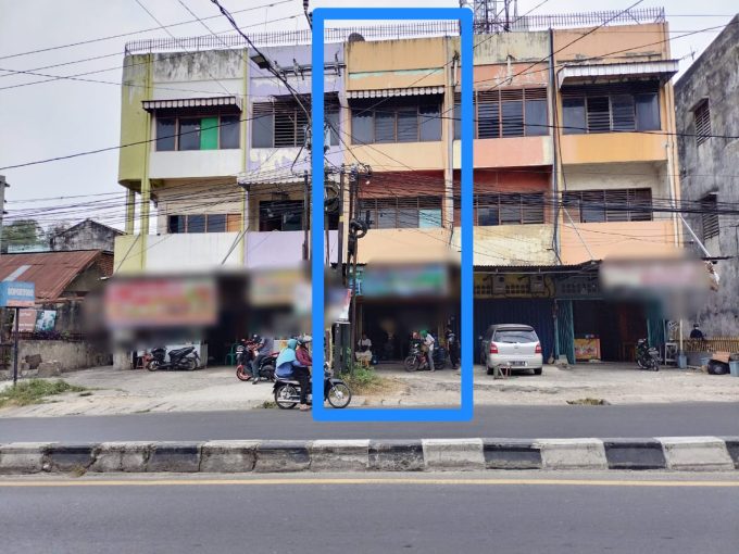 DIJUAL RUKO 3,5 LANTAI AREA PASAR LEMABANG PALEMBANG