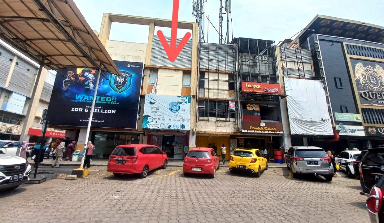 DIJUAL RUKO POTENSI BISNIS KOMPLEK PALEMBANG SQUARE MALL (1)