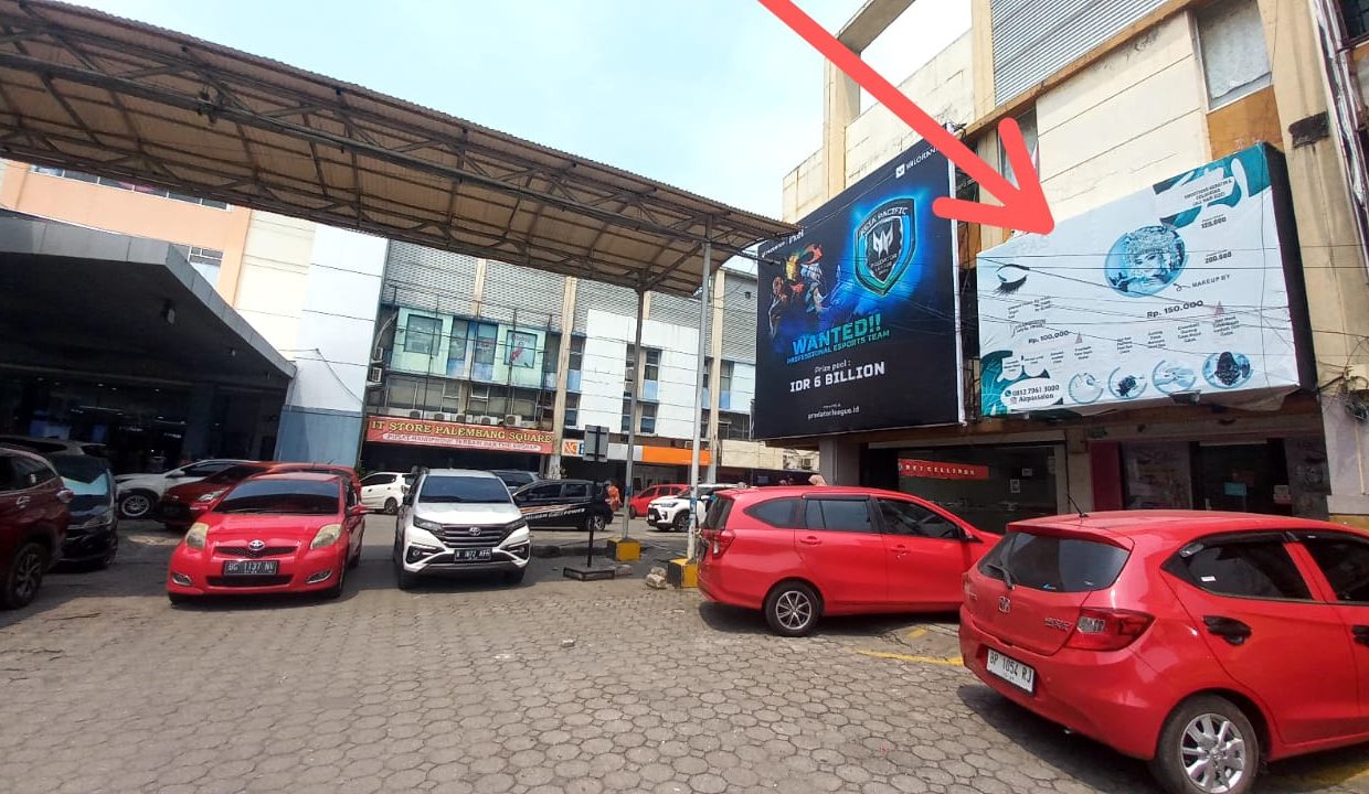 DIJUAL RUKO POTENSI BISNIS KOMPLEK PALEMBANG SQUARE MALL (3)