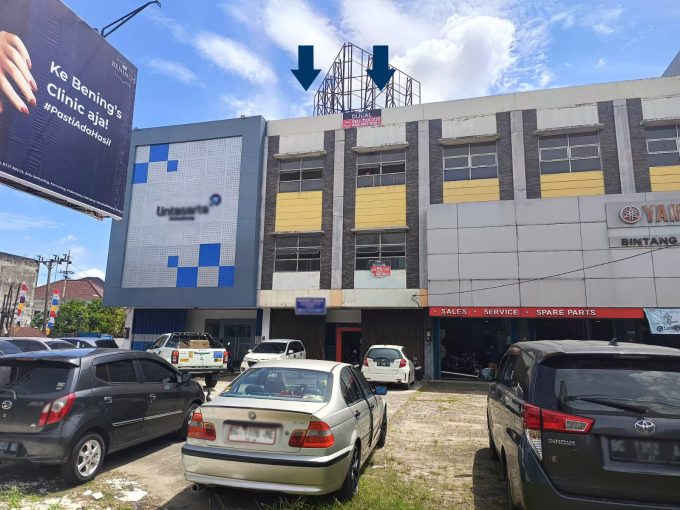 DIJUAL 2 UNIT RUKO JALAN BASUKI RAHMAT PALEMBANG