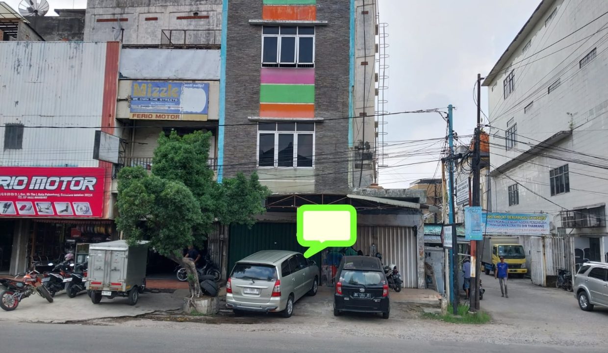 DIJUAL RUKO SIMPANG CHARITAS JALAN VETERAN PALEMBANG (1)