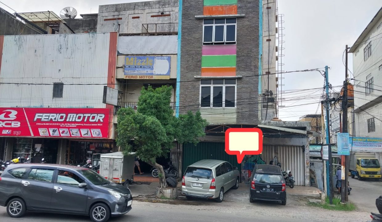 DIJUAL RUKO SIMPANG CHARITAS JALAN VETERAN PALEMBANG (2)