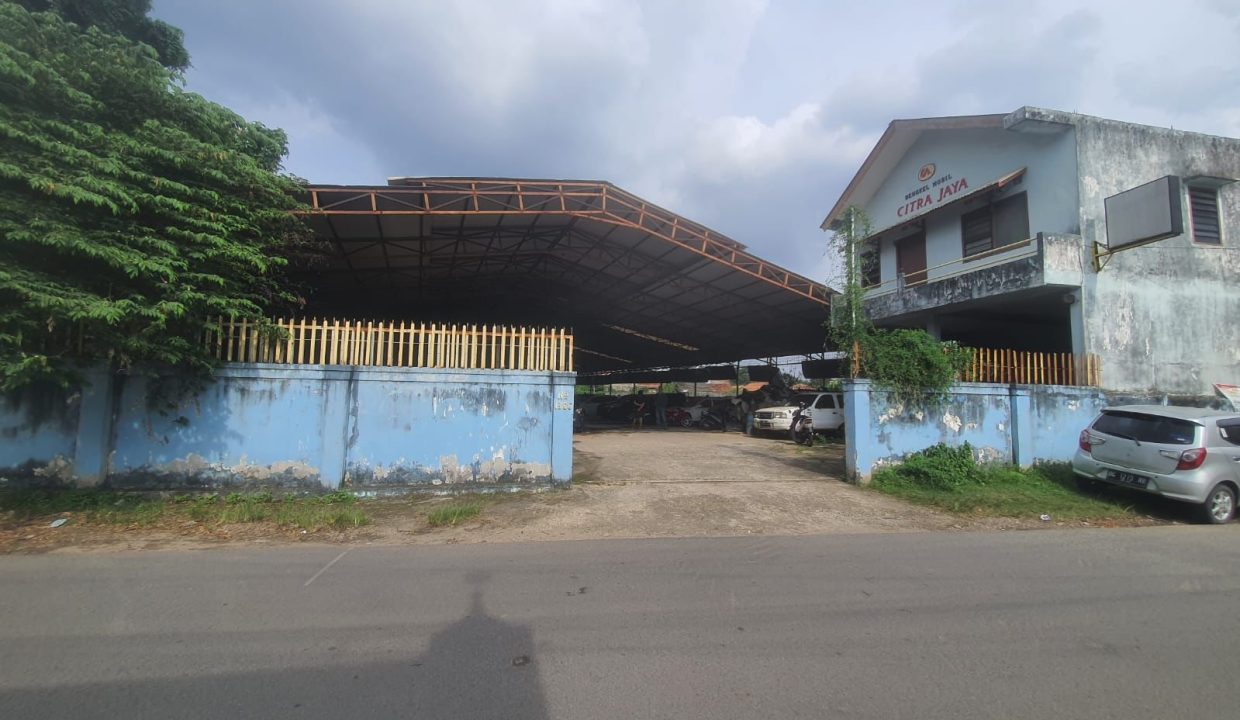 DIJUAL GUDANG SUKABANGUN JALAN HUSNI THAMRIN PALEMBANG (1,4)