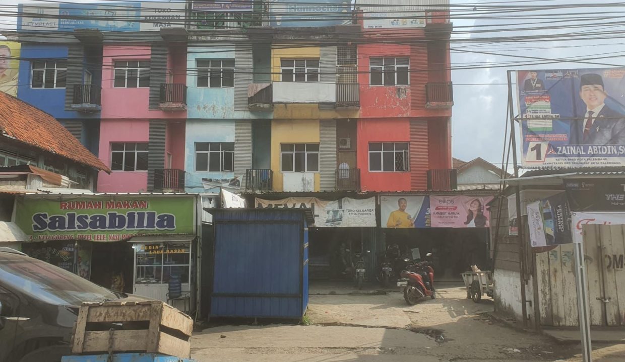 DIJUAL RUKO JALAN KH AZHARI SAMPING AMPERA PALEMBANG (1)