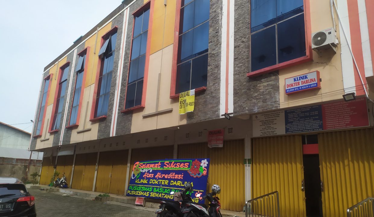 DIJUAL RUKO KOMPLEK KAN MAS MP MANGKUNEGARA PALEMBANG (1,8)